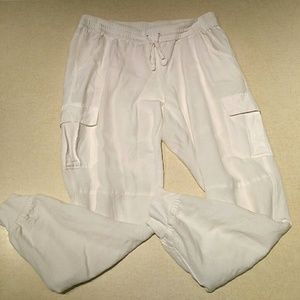 Beachy white, gauze pants size medium